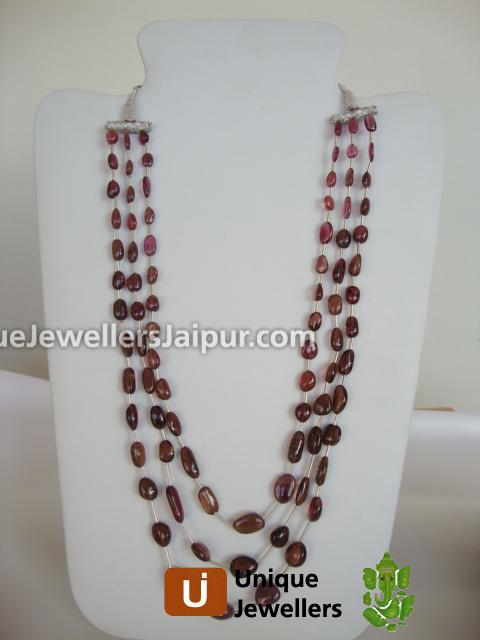 Rubylite Plain Nugget Beads